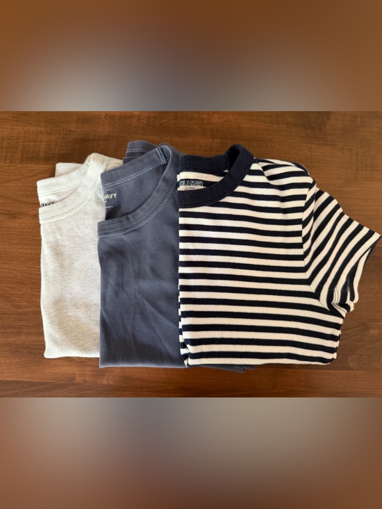 Old Navy Tops - Old Navy Snug Crop Tee 3 Pack